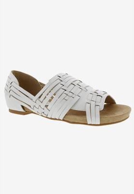 Women's Native Sandal by Bellini in White Smooth (Size 9 M)