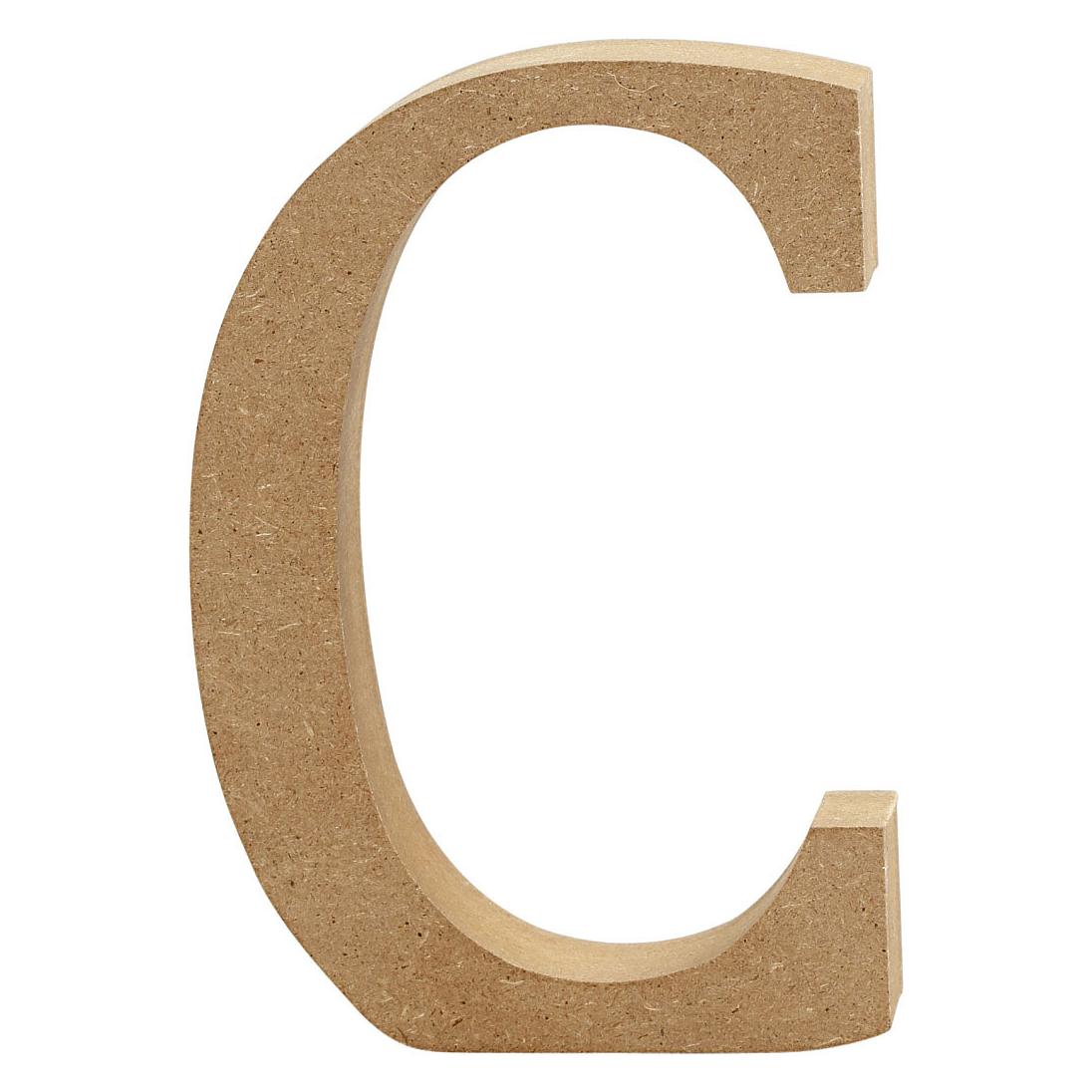 Creativ Company Letter C MDF 8cm, 1st. (5712854003292)