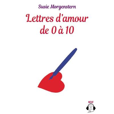 Lettres d'amour de 0 à 10 - Susie Morgenstern, Audio, 9782211213097