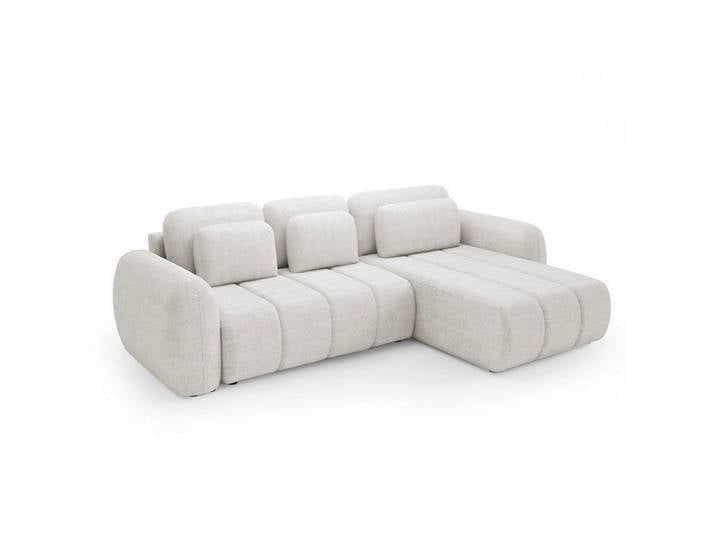 Petits-meubles Ecksofa Cesar, mit Schlaffunktion und Bettkasten
