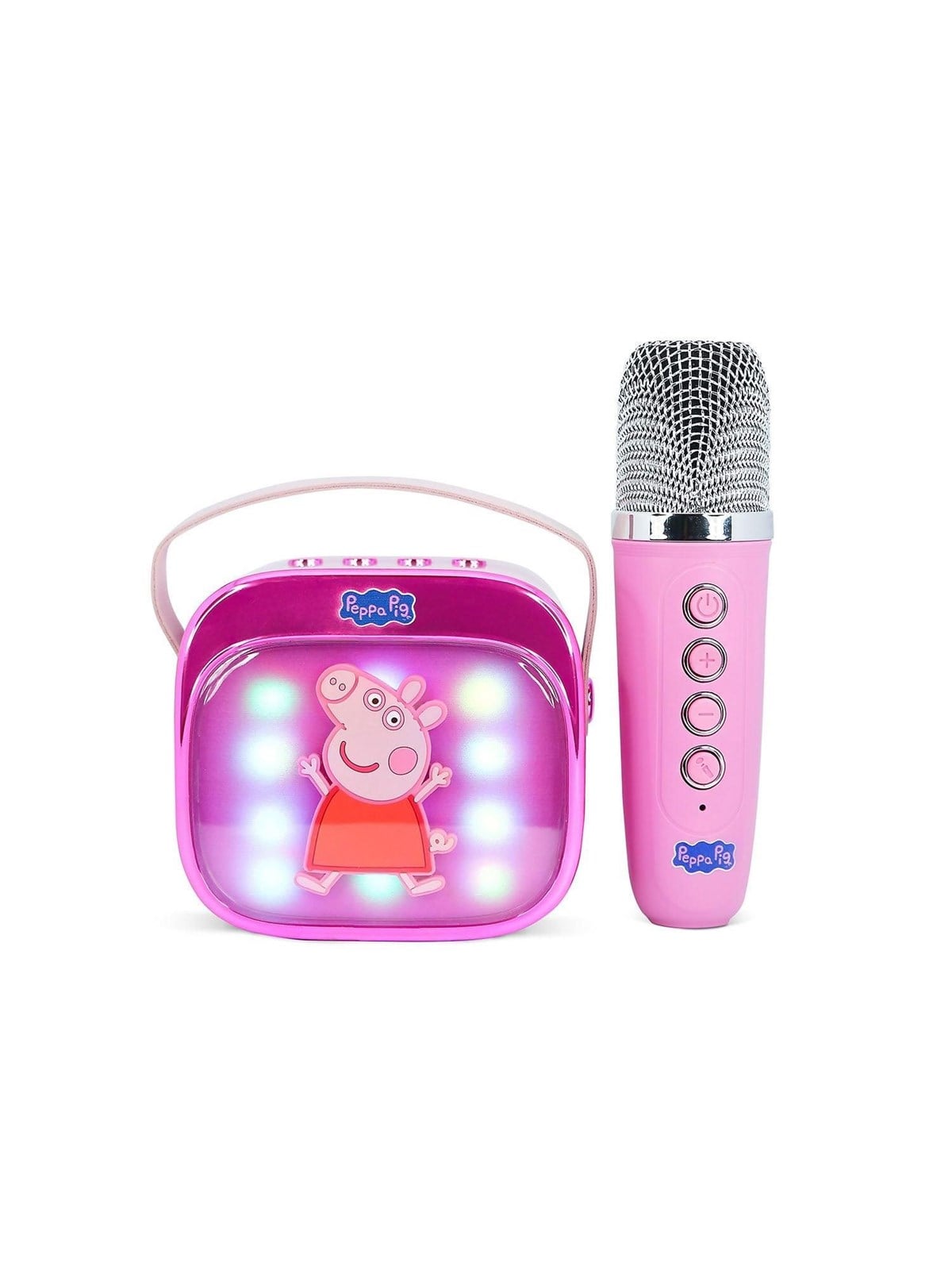 OTL Karaoke-Lautsprecher mit Mikrofon Popsing LED - Peppa Wutz thema