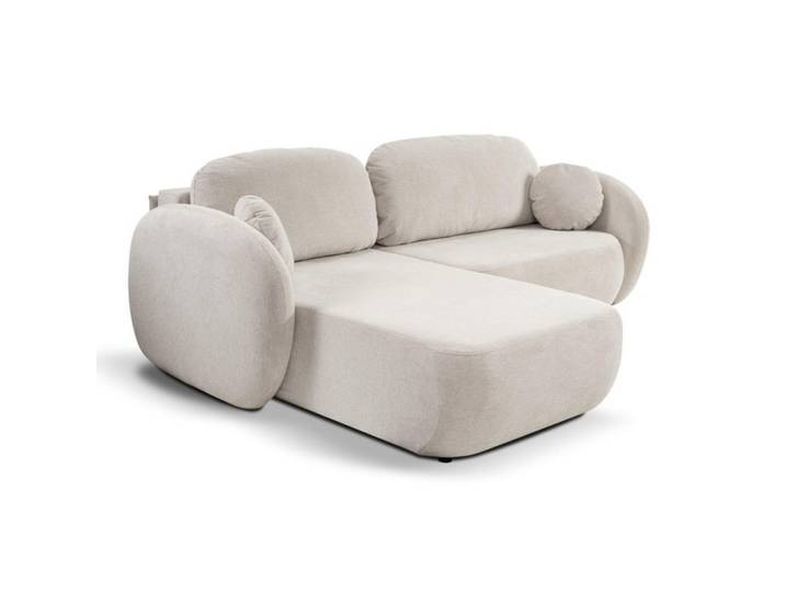 Sepro Meble Ecksofa Beige Olivio Ausziehbar Links, 248x174 cm, Wohnzimmer, Sofas & Couches, Wohnlandschaften, Ecksofas