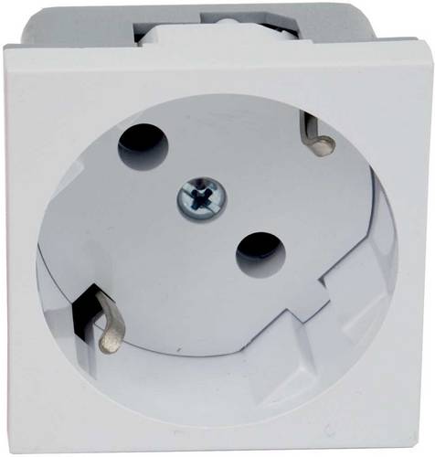 KOPOS QS 45x45_HB Geräteeinsatz 1fach Steckdose (L x B) 45mm x 45mm 1 St. Weiß