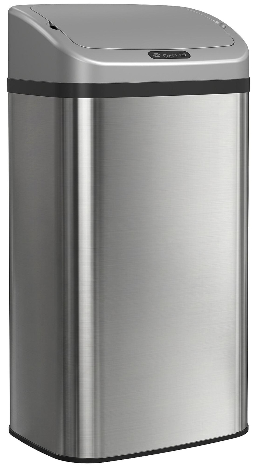 HOMCOM Vuilnisbak met sensor, 48 liter, automatische afvalbak