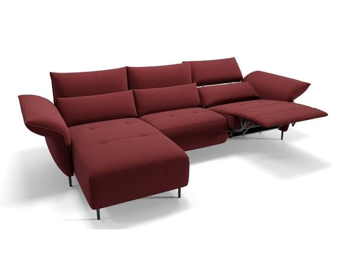 Stoff Ecksofa BOSA L-Form Herz-Waage-Funktion Sitzecke Eckcouch