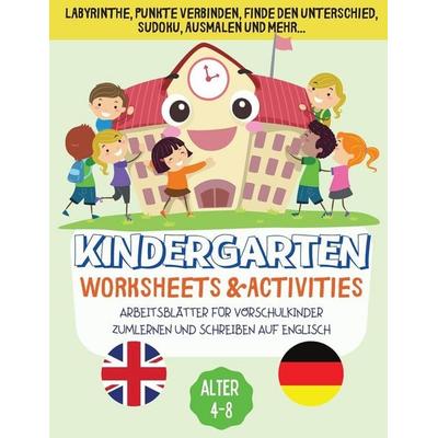 Kindergarten Worksheets & Activities, Taschenbuch von Lucy Worldcolor, Rex Wallaker, 978-1-80334-224-5