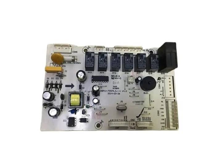 Geschirrspüler Steuerplatine WQP12-7207A.D.1-1 V4.0, Compatible For Midea Ersetzt die PCB-Hauptplatine. Steuert Waschzyklen sowie Heizung und behebt Stromausfälle und Systemfehler