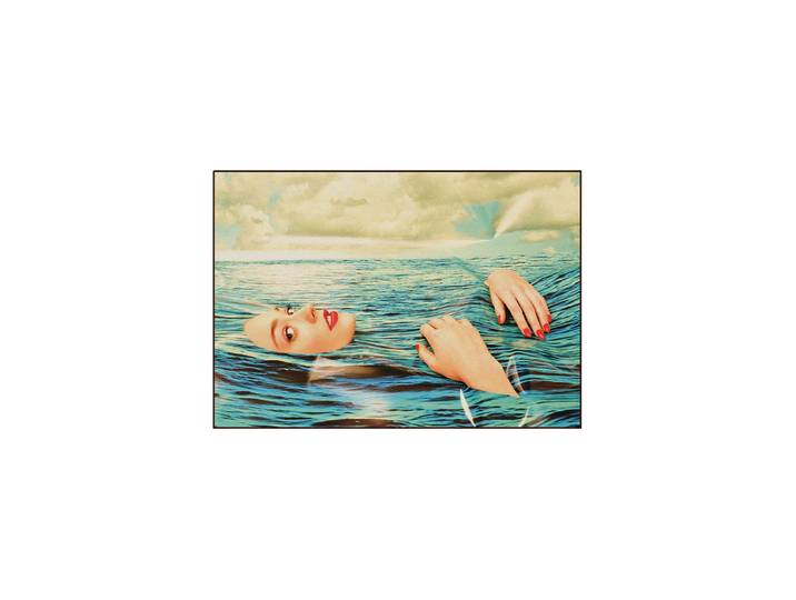 Designer Teppich „Toiletpaper Seagirl“ Multicolor Seletti