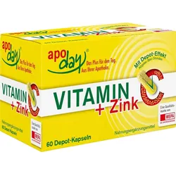Vitamin C + Zink Depot Kapseln 60 ST