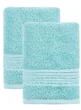 Ozan Premium Home 100% Genuine Turkish Cotton Cascade Hand Towel(Set of 2)