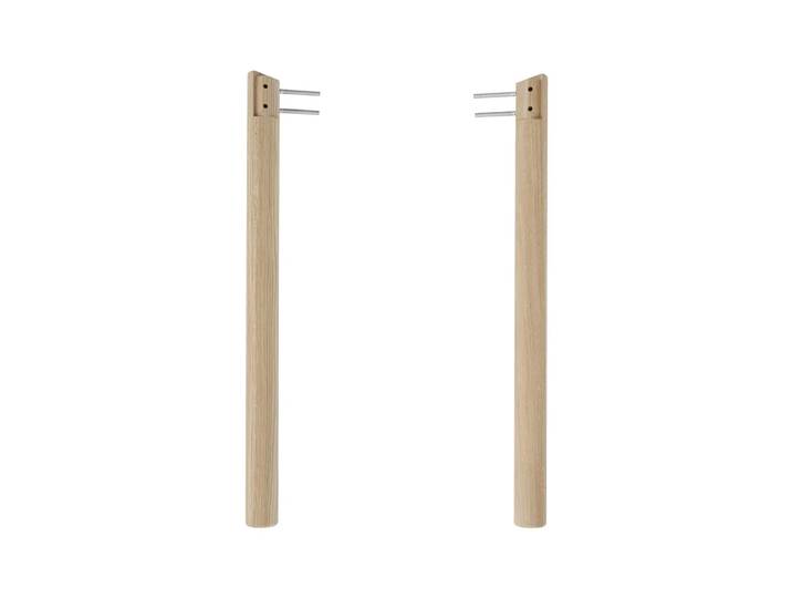 Muuto Pieds de table Linear System Connecting Legs Oak