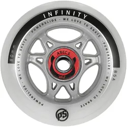 POWERSLIDE INFINITY 80 RTR 4er Rollenset 2026 inkl. ABEC 9 + Spacer