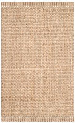 SAFAVIEH Handmade Natural Fiber Cove Fringe Jute Rug
