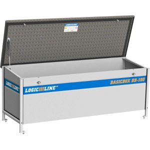 Logicline Fahrzeugbox BasicBox BB-190, aus Aluminium, 718 l, mit Schloss & Standfüßen, 190 x 74 x 66 cm