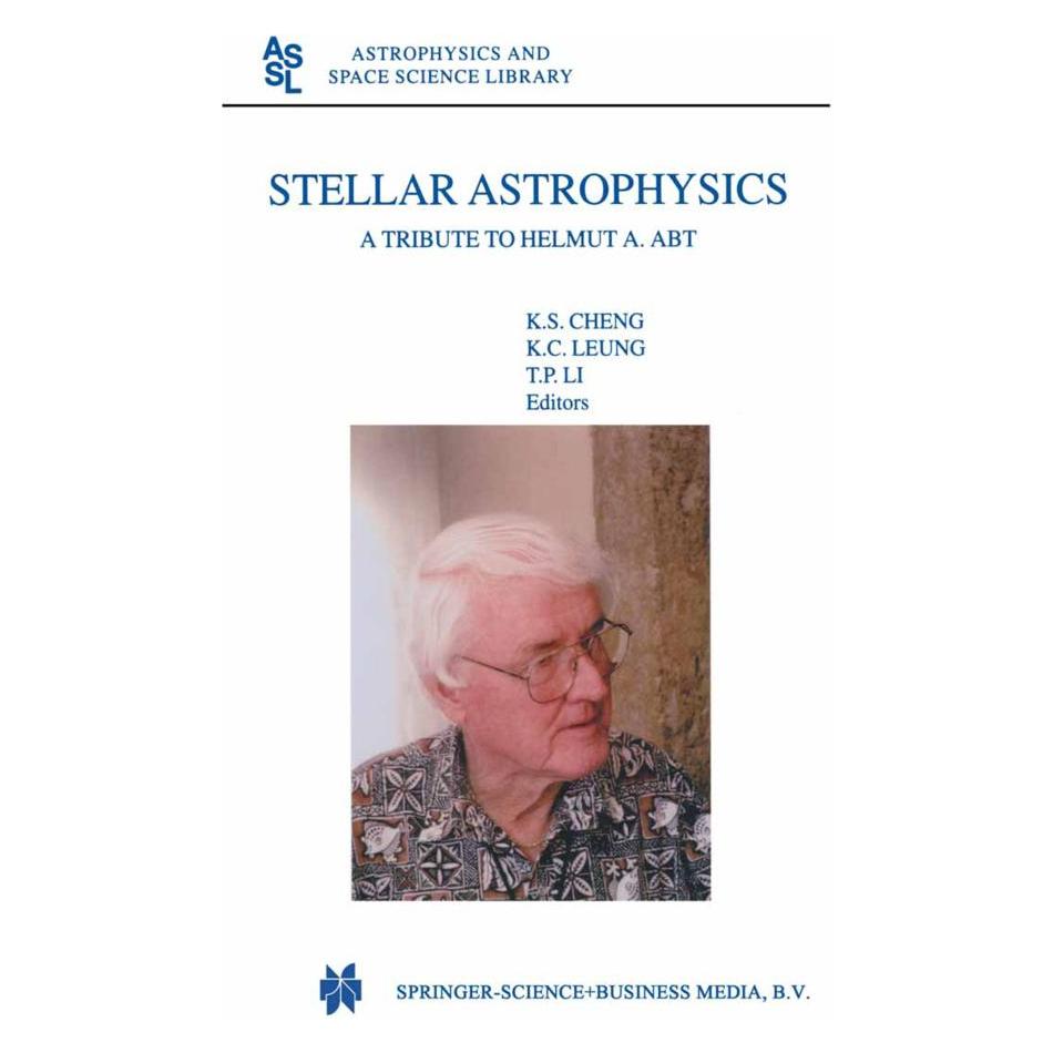 Springer Stellar Astrophysics (Englisch, Softcover, Ching Leung Kam, K. S. Cheng, P Li, T. P. Li) (55378057)
