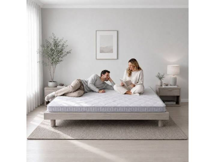 Matelas H3 90x200x10 Cm Certifié Oeko-Tex Adapté Aux CanapéS-Lits Lits Pliants Et Lits D'Appoint
