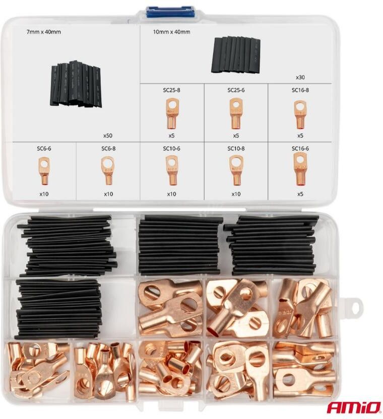 AMiO 04121 Assortment, heatshrink tube