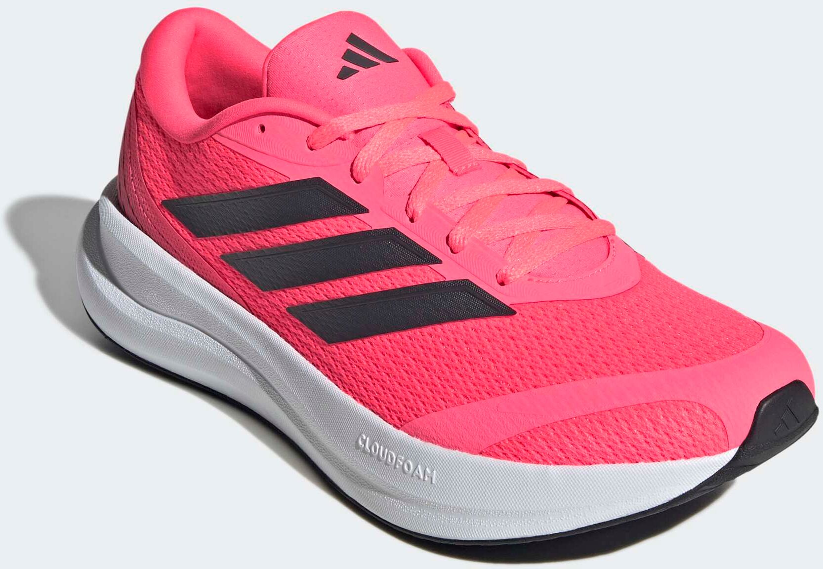 Laufschuh ADIDAS PERFORMANCE "RUNFALCON 6 CLOUDFOAM", Herren, Gr. 44, solar turbo, carbon, ftwr weiß, Synthetik, Textil, Schuhe Laufschuh solar turbo, carbon, ftwr weiß 44