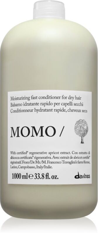 Davines Momo Conditioner après-shampoing hydratant pour cheveux secs 1000 ml