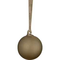 Juhla Weihnachtskugeln, kaffeebraun, 4 St.