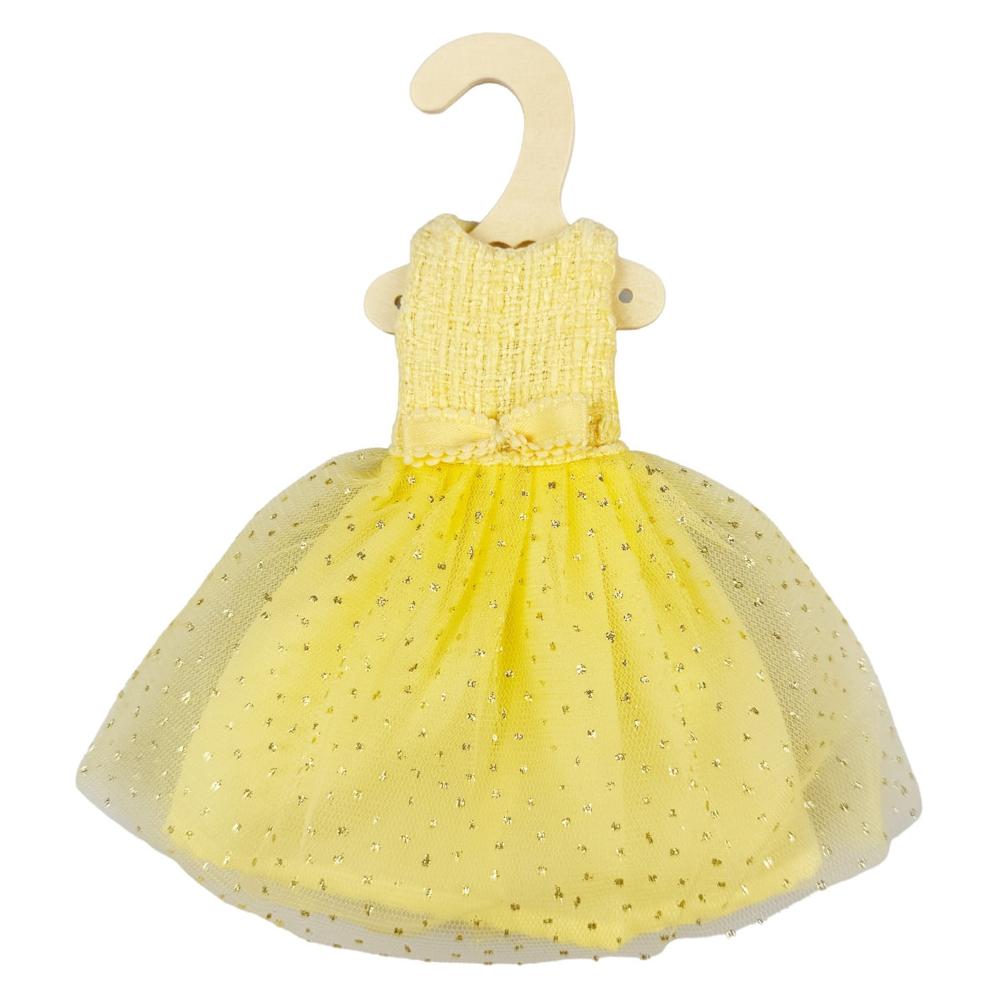 Heless Time2Shine Bouclé Kleid "Sunshine" mit Tüllrock für Modepuppen der Grösse 29 cm (8513)