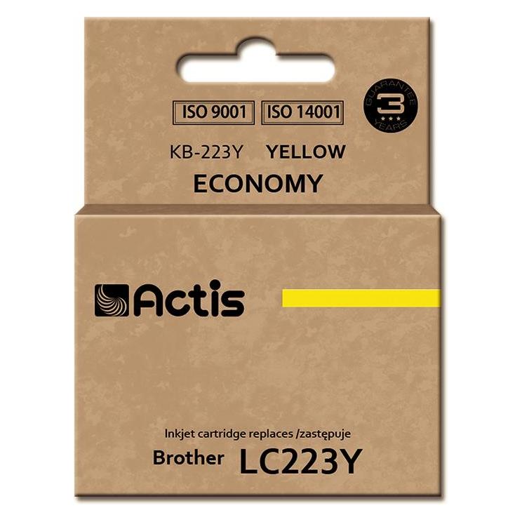 Factis KB-223Y ink cartridge for Brother LC223Y comaptible standard 10ml  - (Y) (KB-223Y)