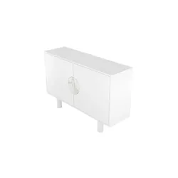 Sideboard  Zoe , weiß , Maße (cm): B: 140 H: 90