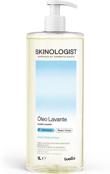 Skinologist Wells Óleo Lavante Pele Muito Seca e Sensível 1000 ml