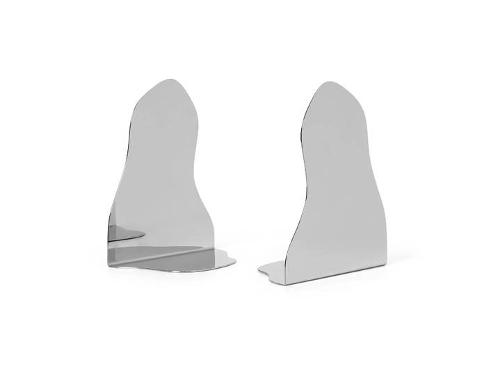 Ferm Living Serre-livres Pond lot de 2 Mirror polish