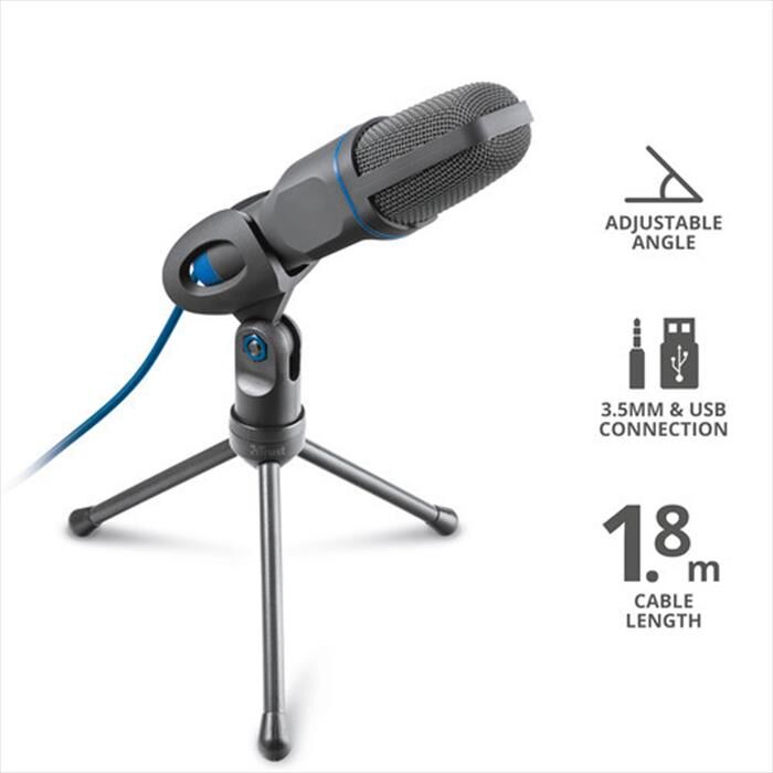 Trust Mico Usb Microphone-black