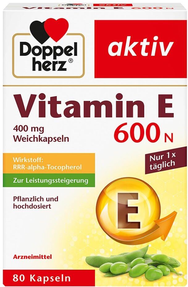 Doppelherz Vitamin E 600 N Weichkapseln