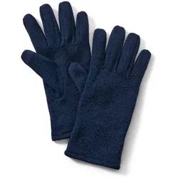 Tchibo - Strickfleece-Handschuhe - Unisex - Gr. 9,5 - blau