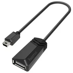 Hama 200309 Mini-USB-Adapter auf USB-A