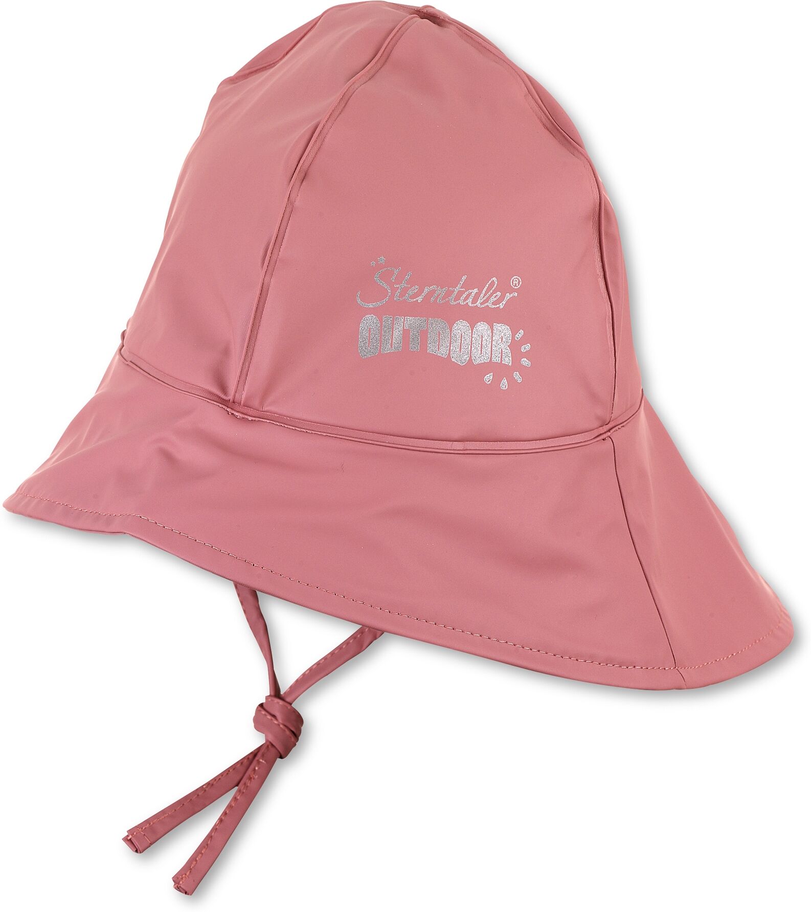 Schirmmütze STERNTALER "Regenhut uni", Mädchen, Gr. 47, rosa, Obermaterial: 100% Polyester PES., Mützen Schirmmütze