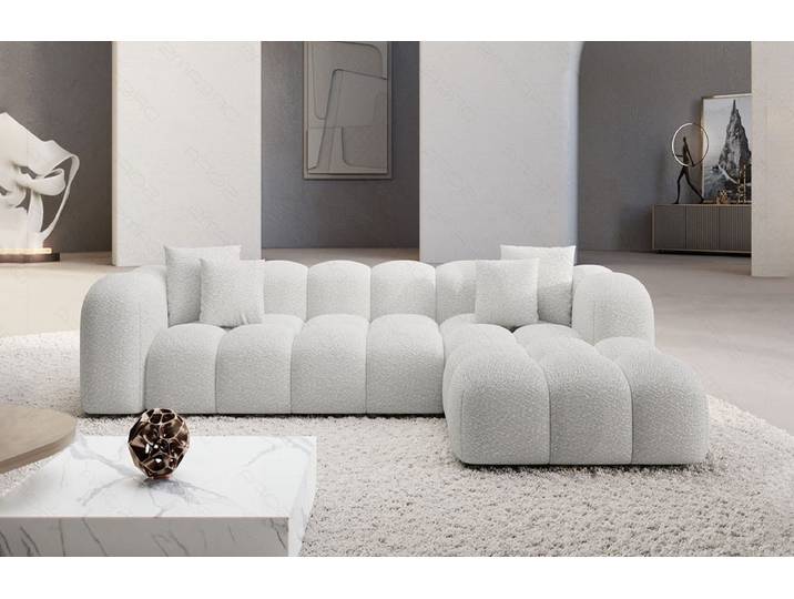 Stoff Ecksofa Formentera L-Form