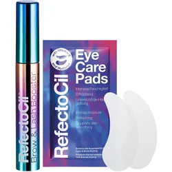 RefectoCil Eyecare and Brow Booster Set (Lash & Brow Booster 6ml + Eye Pads 10 Paar)