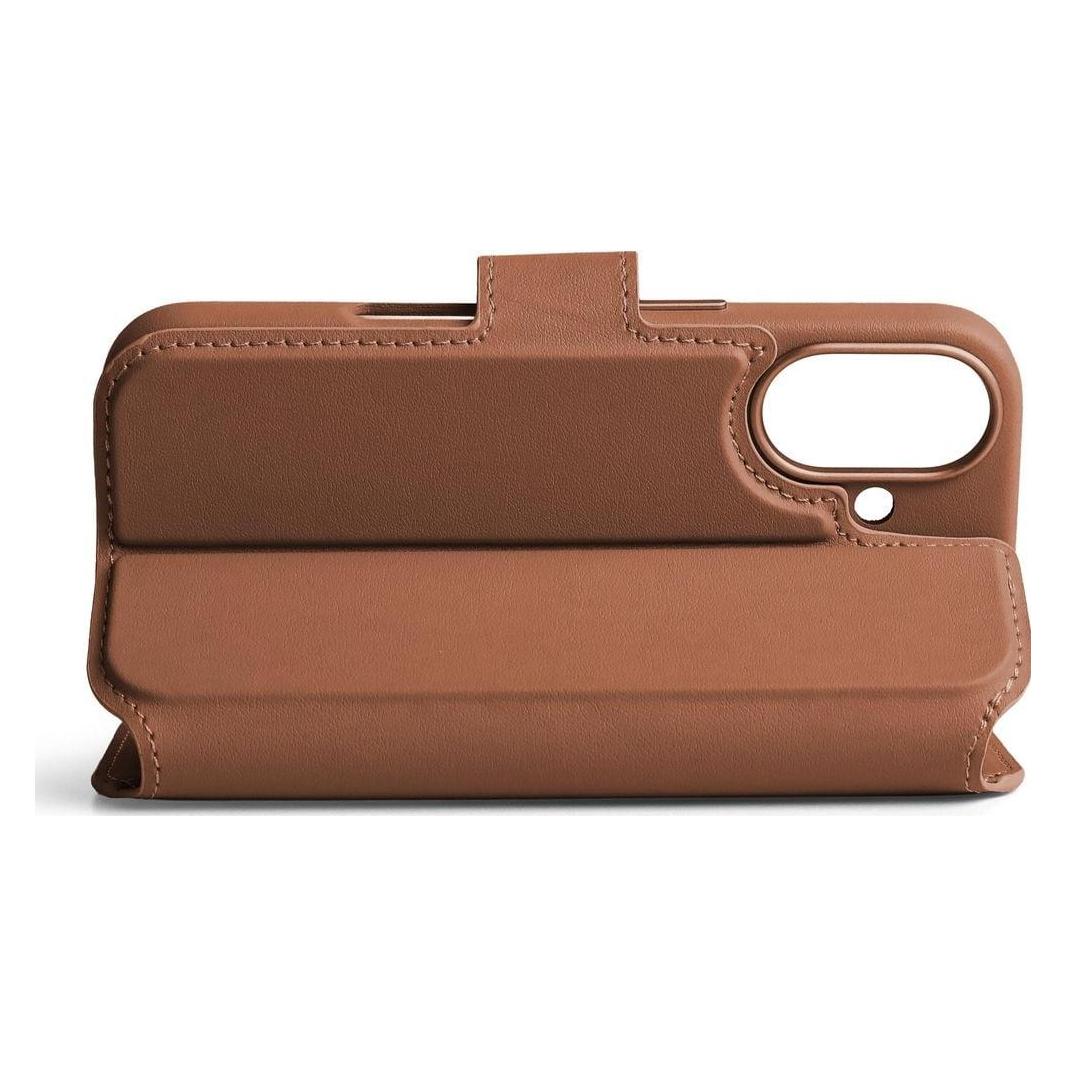 Vonmählen Back Cover Vegan Leather iPhone 17 Brown, Eigenschaften (Apple iPhone 17) (LLF00005)