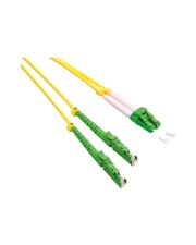 ROLINE Patch-Kabel LSH/APC Single-Mode M bis LC/APC Einzelmodus M 5 m Glasfaser 9/125 Mikrometer OS2 halogenfrei Gelb (21.15.9485)