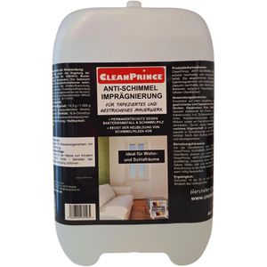 Cleanprince Schimmelentferner Anti-Schimmel-Imprägnierung, chlorfrei, mit Langzeitschutz, Kanister 5 Liter