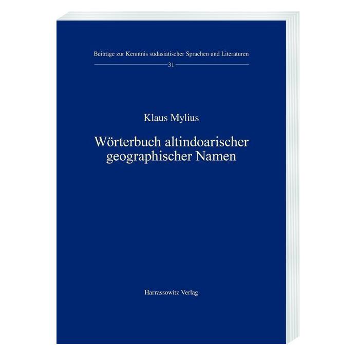 Harrassowitz Wörterbuch altindoarischer geographischer Namen (Deutsch, Softcover, Klaus Mylius) (56101703)