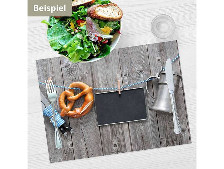 Tischset Bayern 12er-Set 44 x 32cm Multicolor