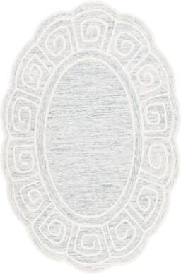 SAFAVIEH Handmade Novelty Christhild Greek Key Wool Rug