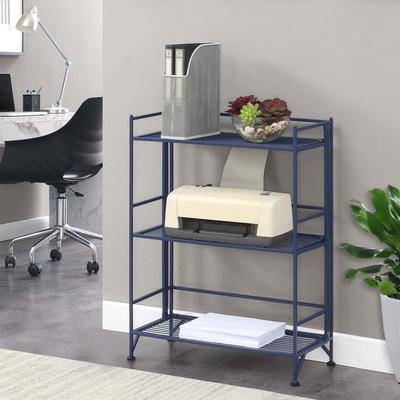 Convenience Concepts Xtra Storage 3 Tier Wide Folding Metal Shelf