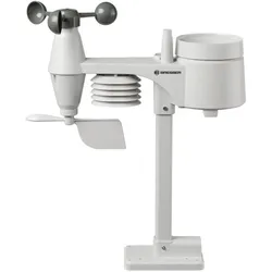 Bresser Weather Station Buitensensor 5-in-1-beitüchtig für Weerstation 7002580, Wetterstation Zubehör, Weiss