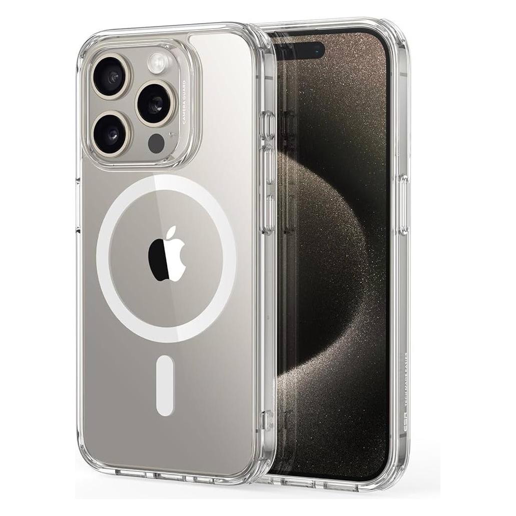 Riff Magsafe Silikona maks prieks Apple iPhone 15 Pro Transparent 4752219010474 (Apple iPhone 15 Pro) (RF-MAG-IP15PR-TR)