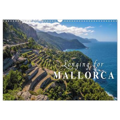 Longing for Mallorca (Wall Calendar 2027 DIN A3 landscape), CALVENDO 12 Month Wall Calendar