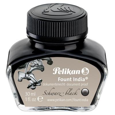 Pelikan Tinte 'Fount India', schwarz, im Glas