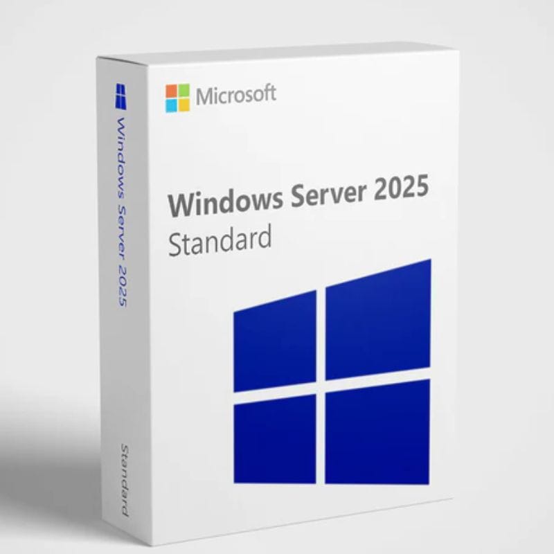 Microsoft Windows Server 2025 Standard - Lifetime Licence (Perpetual Key)