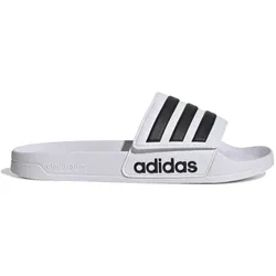 adidas Adilette Shower Velcro Badeschlappen - white/core black/wh