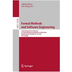 Formal Methods and Software Engineering, Fachbücher von Min Zhang, Adrian Riesco